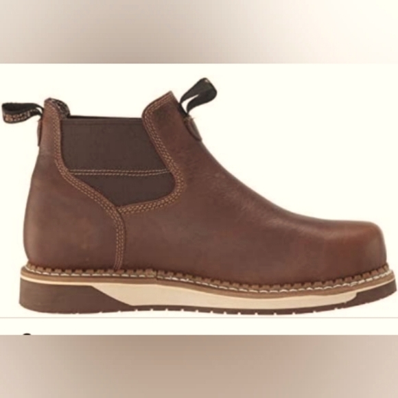 Georgia Boot Chelsea AMP LT - 12     Steel Toe Waterproof Work Boot - Picture 10 of 10